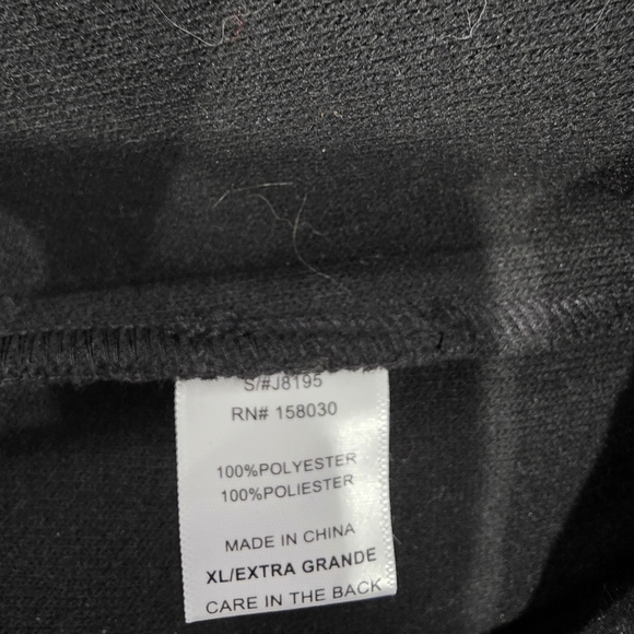 Love Tree Women's Black Open Front Coat - Picture 3 of 4